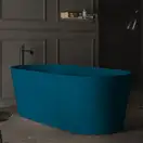 Ванна зі штучного каменю Nic Design Bay 160x80 см, Denim глянець (014719076)