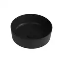 Умивальник на стільницю Quarter Bath Round Line 42, чорний матовий (70RO23042.01.2.3.01)
