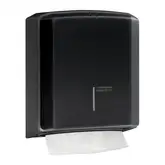 Тримач паперових рушників в пачках Mediclinics Wall Mounted, чорний матовий (DT2106B)