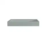 Nic-Design Умивальник підвісний Nic Design Cool без переливу 100х50x12.5 см, Cemento матовий (001232047)