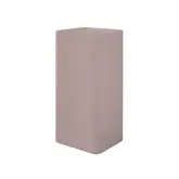 Nic-Design Умивальник окремо стоячий Nic Design Semplice 40х40х85 см без переливу зі зливом у стіну, Cipria матовий (001372060)