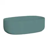 Умивальник на стільницю Nic Design Semplice 55х40х15 см, Aloe матовий (001376063)