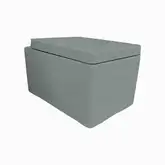 Nic-Design Унітаз підвісний Nic Design Cool 34х52х26 см, Cemento матовий (003242047)