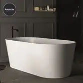 Nic-Design Ванна зі штучного каменю NIC Design Bay 160х80, Antracite Mat (014719013)