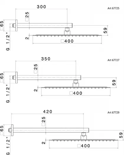 New-Form Верхній душ New Form LINFA II 40 см, хром (6772921.018) (67729.21.018) New-Form Верхній душ New Form LINFA II 40 см, хром (6772921.018) (67729.21.018)