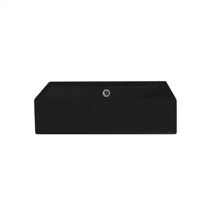 Nic-Design Умивальник підвісний Nic Design Cool з переливом 75х51x12.5 см, чорний глянець (001231008)