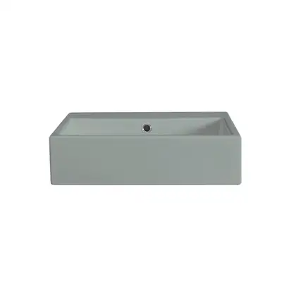 Умивальник підвісний Nic Design Cool з переливом 50.5 х45x12.5 см, Cemento матовий (001246047)