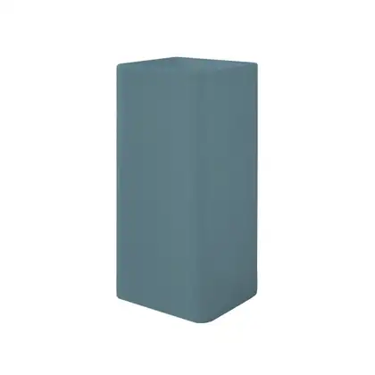 Nic-Design Умивальник окремо стоячий Nic Design Semplice 40х40х85 см без переливу, зі зливом у стіну, Polvere матовий (001372057)