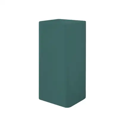 Nic-Design Умивальник окремо стоячий Nic Design Semplice 40х40х85 см без переливу зі зливом у стіну, Amazzonia глянець (001372077)
