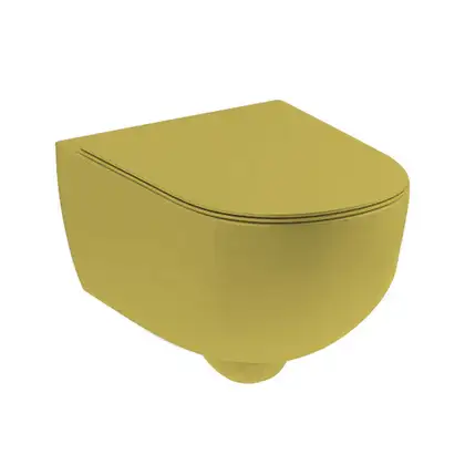 Nic-Design Унітаз підвісний Nic Design Pin 55х37, Senape матовий (003709053)