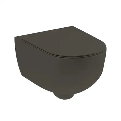 Nic-Design Унітаз підвісний Nic Design Pin 55х37, Fango матовий (003709068) Nic-Design Унітаз підвісний Nic Design Pin 55х37, Fango матовий (003709068)