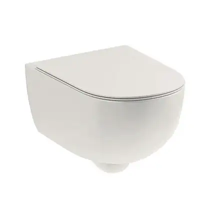 Nic-Design Унітаз підвісний Nic Design Pin 55х37, Lino глянець (003709069) Nic-Design Унітаз підвісний Nic Design Pin 55х37, Lino глянець (003709069)