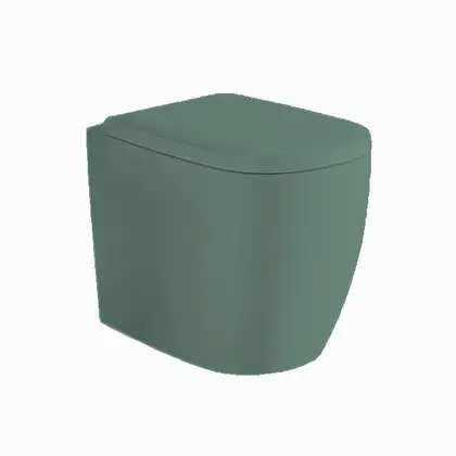 Nic-Design Унітаз для підлоги Nic Design Ovvio 37,4х53х42 см, Salvia матовий (003859067)