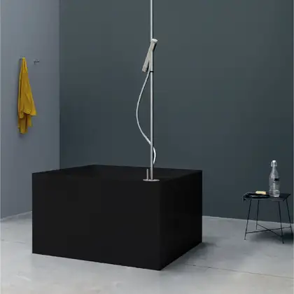 Nic-Design Ванна зі штучного каменю Nic Design Tub 100х100х60h см, Antracite матовий (014234013) Nic-Design Ванна зі штучного каменю Nic Design Tub 100х100х60h см, Antracite матовий (014234013)