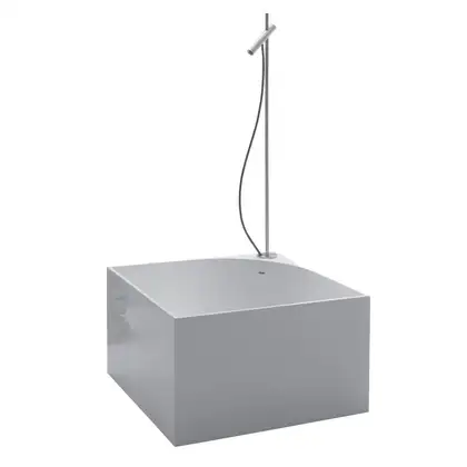 Nic-Design Ванна зі штучного каменю Nic Design Tub 100х100х60h см, Argilla матовий (014234052)