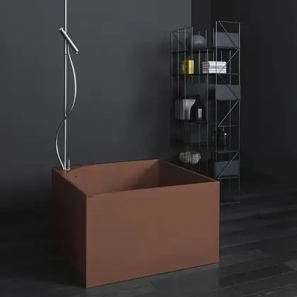 Nic-Design Ванна зі штучного каменю Nic Design Tub 100х100х60h см, Fard глянець (014234072) Nic-Design Ванна зі штучного каменю Nic Design Tub 100х100х60h см, Fard глянець (014234072)