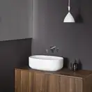 Nic-Design Умивальник на стільницю Nic Design Semplice 55х40х15 см, Denim глянець (001376076)