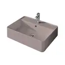 Nic-Design Умивальник на стільницю Nic Design Semplice 60х45х16 см з отвором під змішувач, Cipria матовий C/F (001384060 CF)