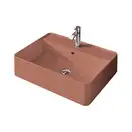 Умивальник на стільницю Nic Design Semplice 60х45х16 см з отвором під змішувач, Fard глянець C/F (001384072 CF)
