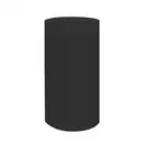 Nic-Design Умивальник окремо стоячий Nic Design Ovvio 45х85 см без переливу, зі зливом в підлогу, чорний глянець (001453008)