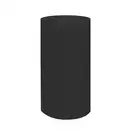 Nic-Design Умивальник окремо стоячий Nic Design Ovvio 45х85 см без переливу, зі зливом у стіну, чорний глянець (001455008)