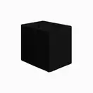 Nic-Design Біде підлогове Nic Design Cool 34,5х52х42 см, чорний глянець (004230008)