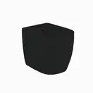 Біде підлогове Nic Design Ovvio 37,4х53х42 см, Antracite матовий (004432013)