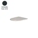 Кришка Nic Design soft Close Color collection, antracite matt (005712013)
