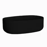 Nic-Design Умивальник на стільницю Nic Design Semplice 55х40х15 см, чорний глянець (001376008)