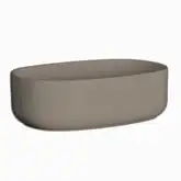 Nic-Design Умивальник на стільницю Nic Design Semplice 55х40х15 см, Sabbia матовий (001376051)
