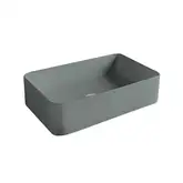 Nic-Design Умивальник на стільницю Nic Design Semplice 60х37х16 см, Cemento матовий (001383047)