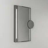 Nic-Design Дзеркало Nic Design Ray 70 см, з LED підсвічуванням, brushed bronze (012853065)