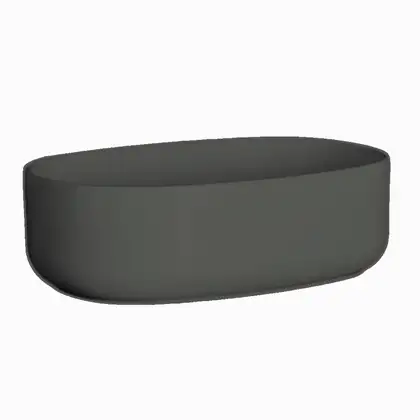 Умивальник на стільницю Nic Design Semplice 50х40х15 см, Argilla матовий (001375052)