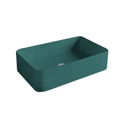 Nic-Design Умивальник на стільницю Nic Design Semplice 60х37х16 см, Amazzonia глянець (001383077) Nic-Design Умивальник на стільницю Nic Design Semplice 60х37х16 см, Amazzonia глянець (001383077)