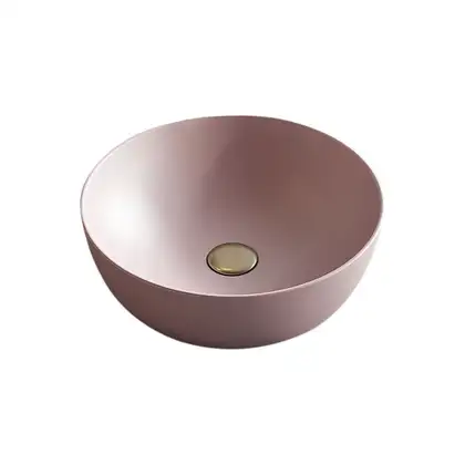 Умивальник на стільницю Nic Design Ovvio 42х14 см, Cipria матовий (001447060)