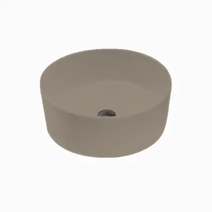 Умивальник на стільницю Nic Design Ovvio 36х14 см, Sabbia matt (001448051)