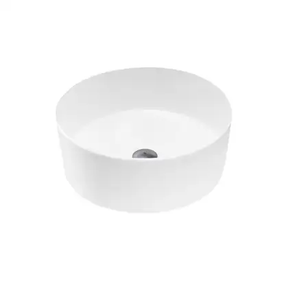 Умивальник на стільницю Nic Design Ovvio 42х16 см, білий матовий (001451003) Умивальник на стільницю Nic Design Ovvio 42х16 см, білий матовий (001451003)