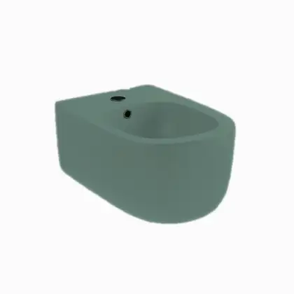 Nic-Design Біде підвісне Nic Design Ovvio 37,4х53х28,5 см, Salvia матовий (004434067) Nic-Design Біде підвісне Nic Design Ovvio 37,4х53х28,5 см, Salvia матовий (004434067)