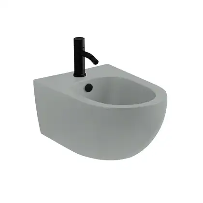 Nic Design Pin Биде подвесное, Cemento матовый (004706047)