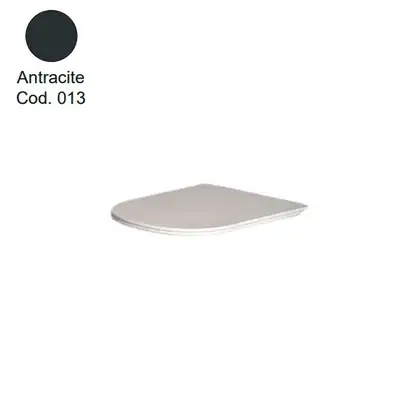 Кришка Nic Design soft Close Color collection, antracite matt (005712013) Кришка Nic Design soft Close Color collection, antracite matt (005712013)