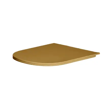 Nic-Design Кришка для унітазу Nic Design Pin Soft-Close, Curry glossy (005712071) Nic-Design Кришка для унітазу Nic Design Pin Soft-Close, Curry glossy (005712071)