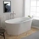 Roca Raina Ванна зі штучного каменю 160x80 см, біла (A248466000)