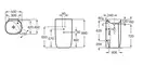 Умивальник окремо стоячий Roca Beyond Fineceramic 50х45 (A3270B0000)