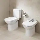 Унітаз компакт Roca Debba з кришкою (A34P998000)