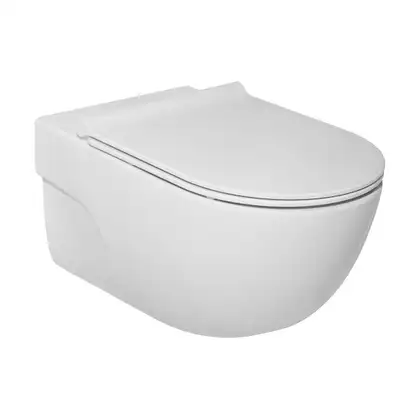 Унітаз підвісний Roca Meridian-N Rimless 56х36 (A34624L000) Унітаз підвісний Roca Meridian-N Rimless 56х36 (A34624L000)
