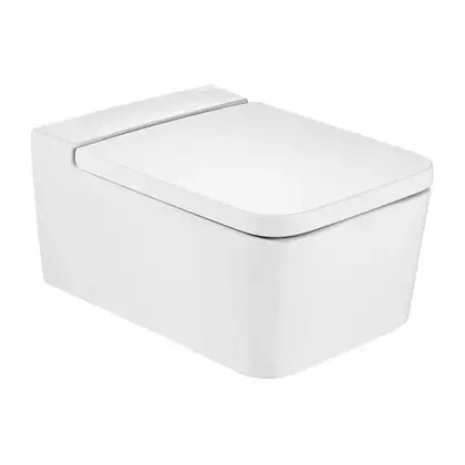 Унітаз підвісний з кришкою Roca Inspira Square Rimless (A346537000 A80153200B) (A346537000_A80153200B) Унітаз підвісний з кришкою Roca Inspira Square Rimless (A346537000 A80153200B) (A346537000_A80153200B)