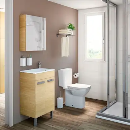 Унітаз компакт Roca Debba з кришкою (A34P998000) Унітаз компакт Roca Debba з кришкою (A34P998000)