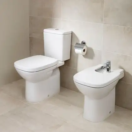 Унітаз компакт Roca Debba з кришкою (A34P998000) Унітаз компакт Roca Debba з кришкою (A34P998000)
