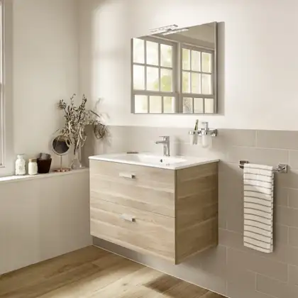 Підсвічування для дзеркала, Roca VICTORIA BASIC, 25х11, хром (A813082000)