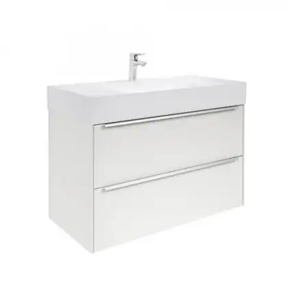 Тумба з умивальником Roca Inspira, 100, білий (A851077806)